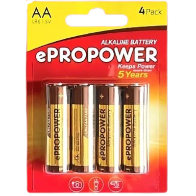 eProPower Double AA Alkaline Batteries